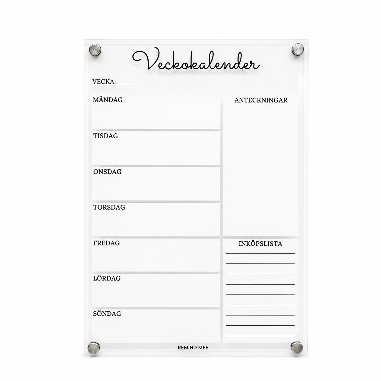 Veckokalender V2