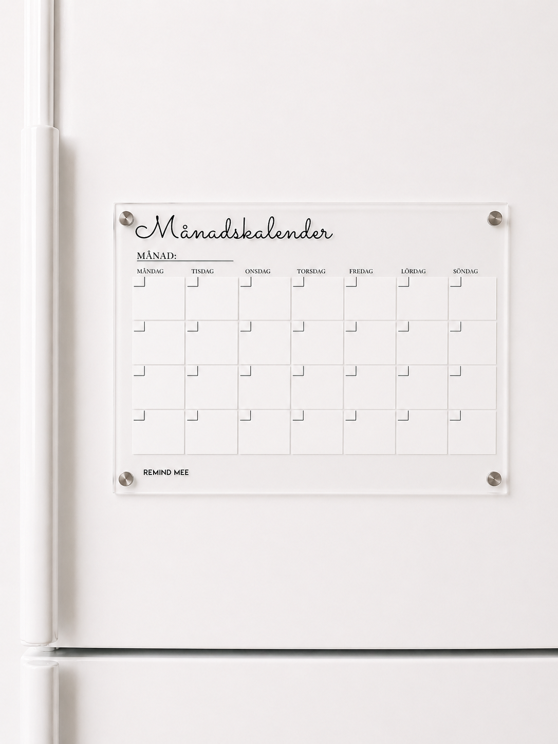 Månadskalender A4