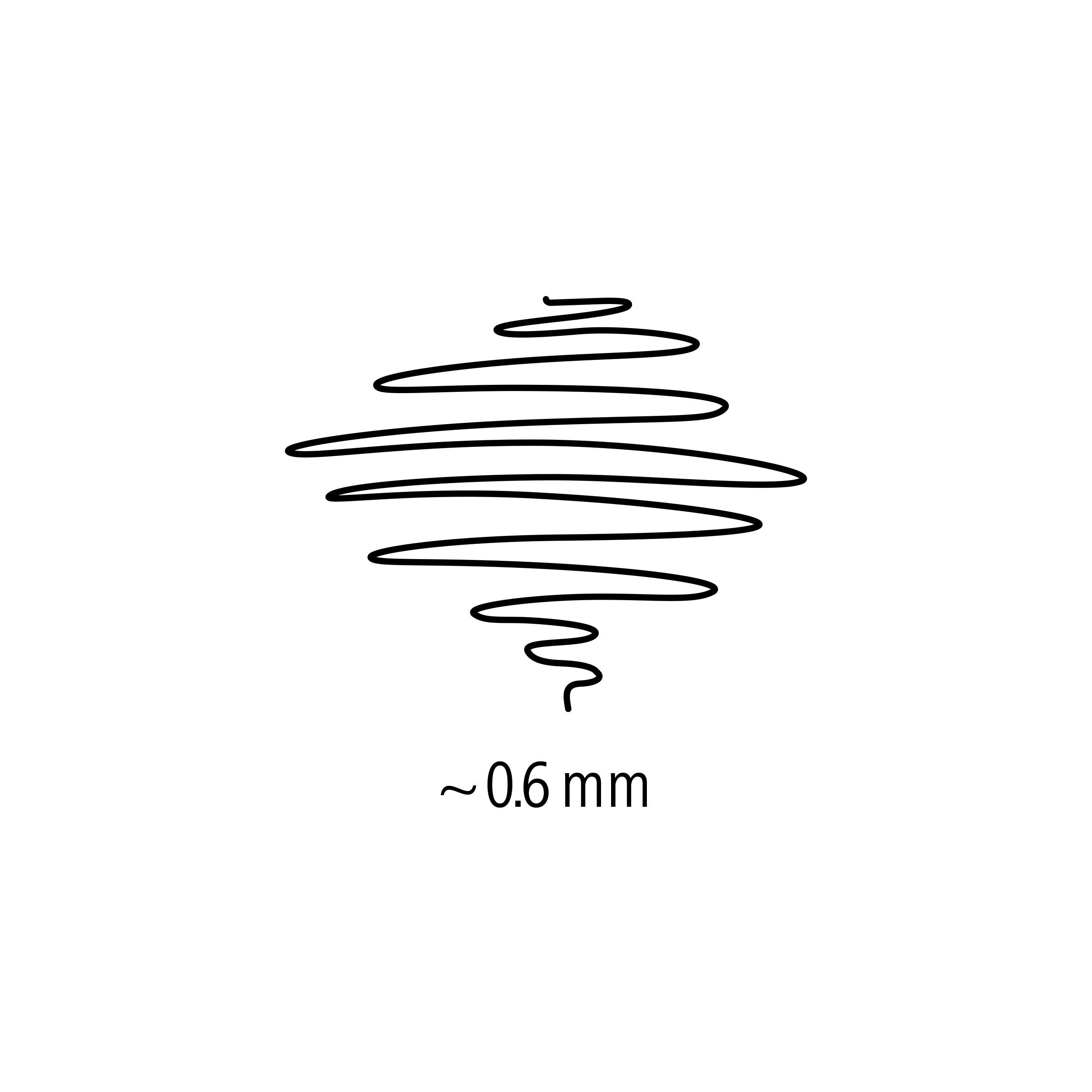 Penna 0.6 mm 4/set